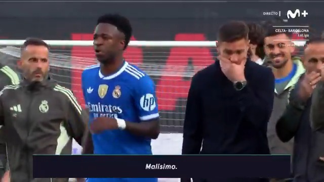 ''Malísimo''. Vinicius y Álvaro García. #DeportePlus