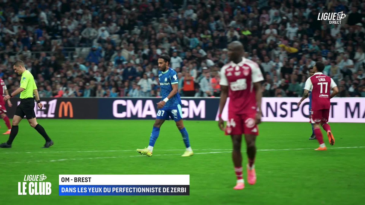 Séquence... lunaire 🫣 L'attitude très surprenante de Roberto De Zerbi, totalement amorphe - et même boudeur - après le penalty transformé par Mason Greenwood !