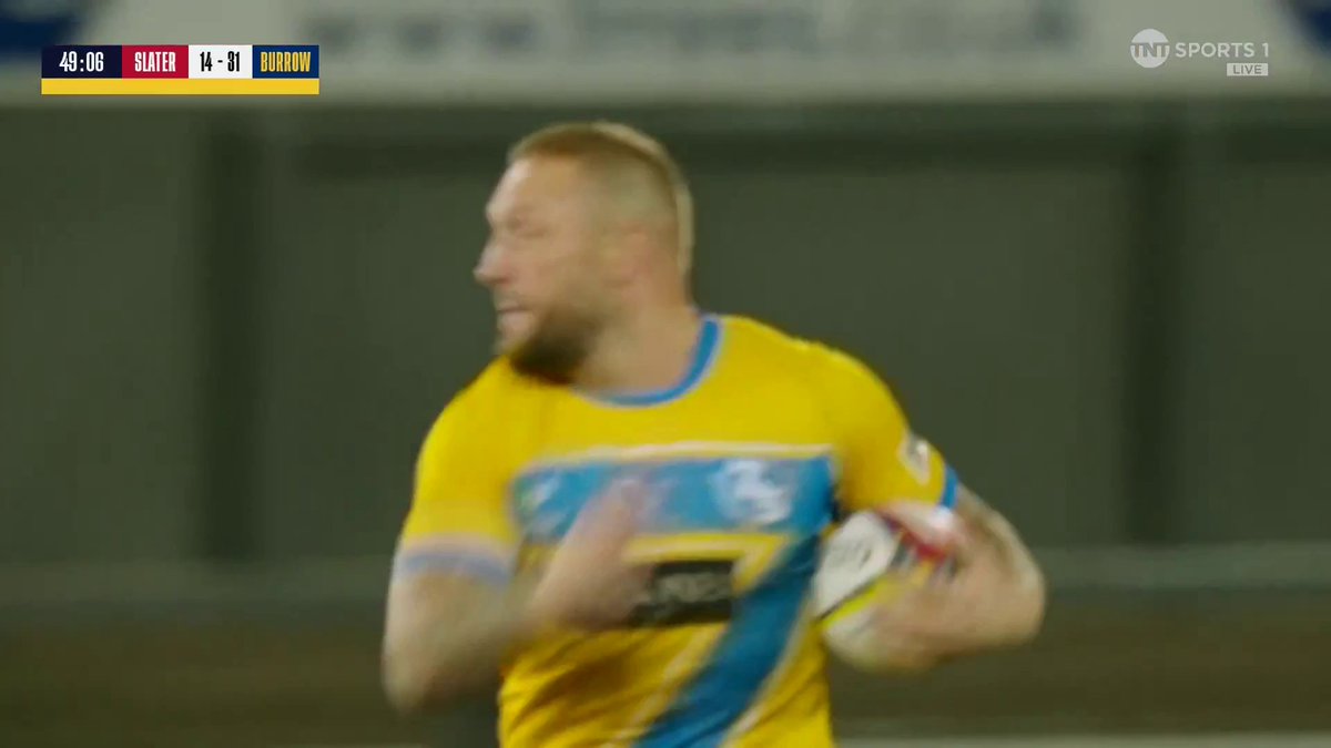 Team Burrow keeps climbing the scoreboard! 🔥 With a brilliant interception, Josh Griffin races across the pitch to secure a try 📺 @TNTSports & @DiscoveryplusUK