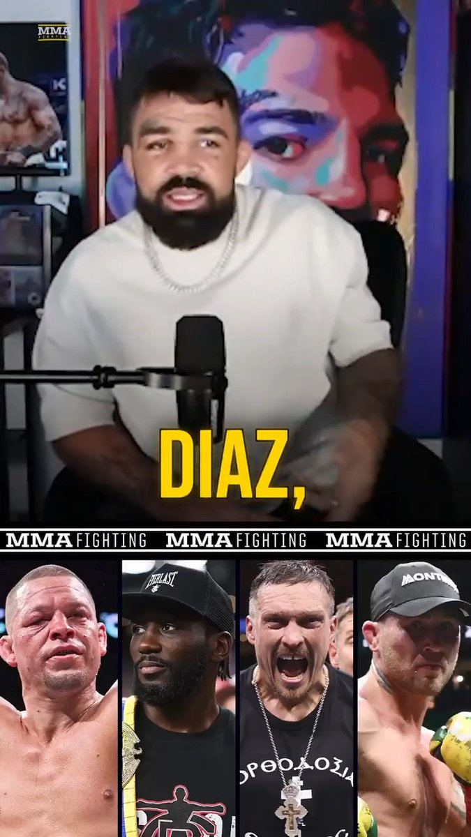 Mike Perry has a few dream opponents for his next BKFC fight: "Nate Diaz, [Jorge], Masvidal, there’s Darren Till. … 'Bud' Crawford, Oleksandr Usyk, Anthony Joshua, he’s a little big. Jake Paul." (🎥 Damon Martin)
