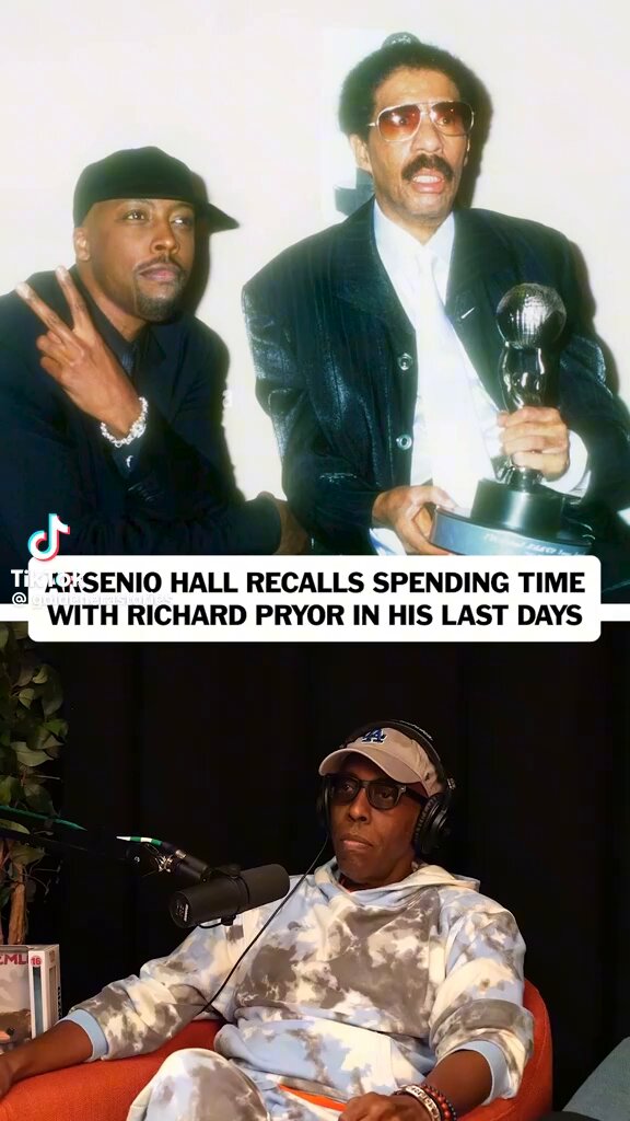 ARSENIO HALL RECALLS SPENDING TIME WITH RICHARD PRYOR IN HIS LAST DAYS?‼️🤔