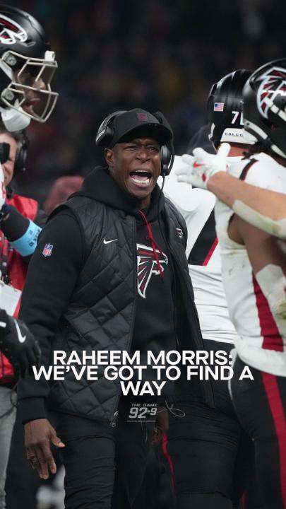 Atlanta Falcons head coach Raheem Morris said the team had opportunities Sunday in Berlin, but didn't capitalize on any of them. He told Dave Archer the Colts won because they won on third down.
