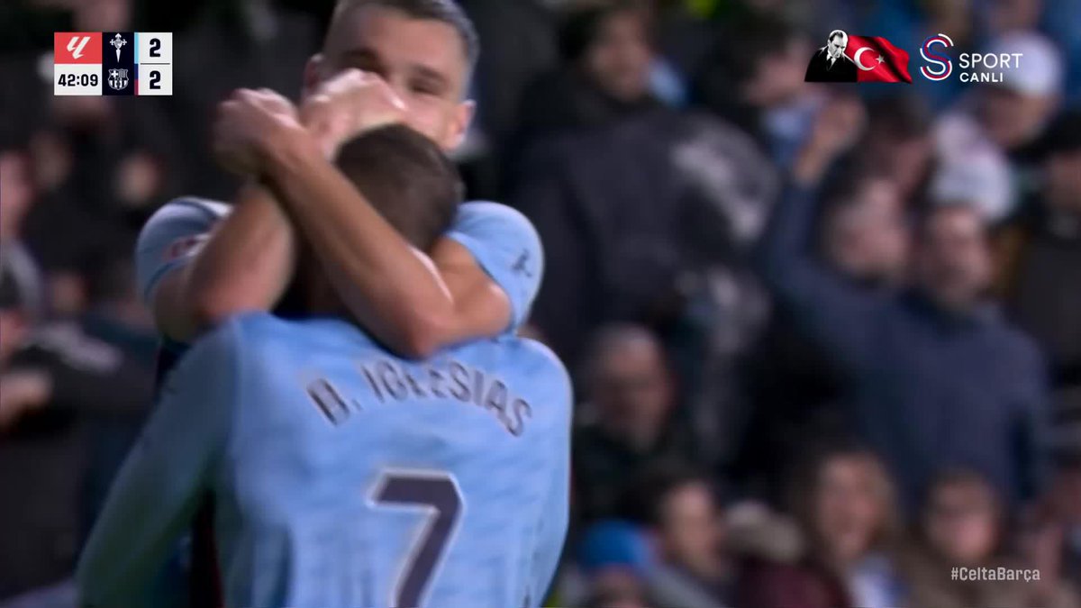 🔥 10' Celta Vigo 0-1 Barcelona 🔥 11' Celta Vigo 1-1 Barcelona 🔥 37' Celta Vigo 1-2 Barcelona 🔥 43' Celta Vigo 2-2 Barcelona