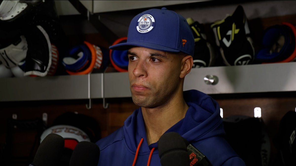 "Winning a battle, big blocked shot at the right time. There's different ways that you can pull the emotion out of the group & that's on us as the leaders." Darnell Nurse on the #Oilers bringing energy back into the game. Enterprise | #LetsGoOilers