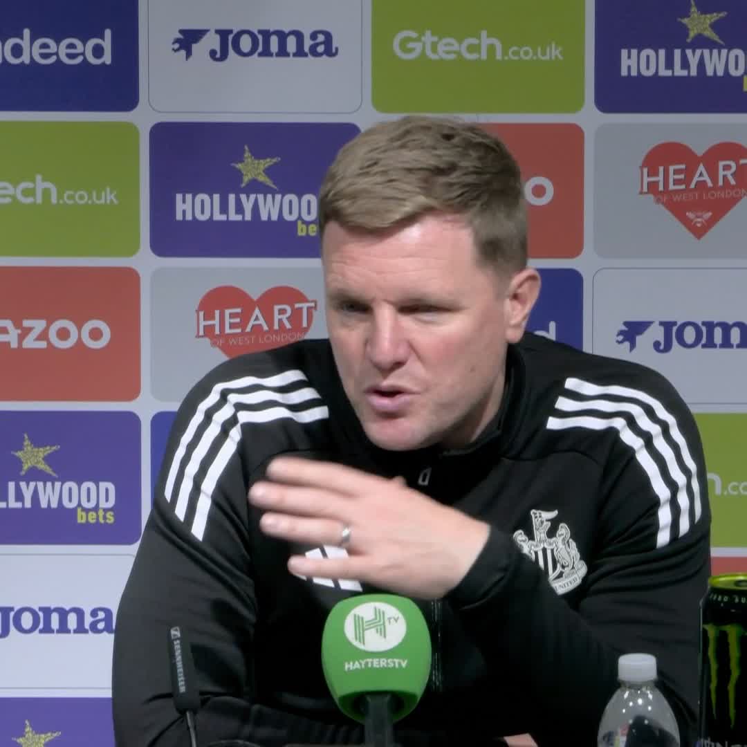 "We're lacking in confidence, the team's taken a few hits" Eddie Howe reflects on Newcastle's 3-1 defeat to Brentford, which continued a terrible run of Premier League results away from home for Newcastle ⚫️⚪️
