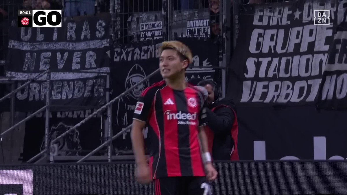 堂安律が華麗なドリブルでDF2人を抜き去り今季3ゴール目🇯🇵🔥🔥 圧巻の個の力で局面を打開したスーパーゴール⚡️ 🎥DAZN Japan