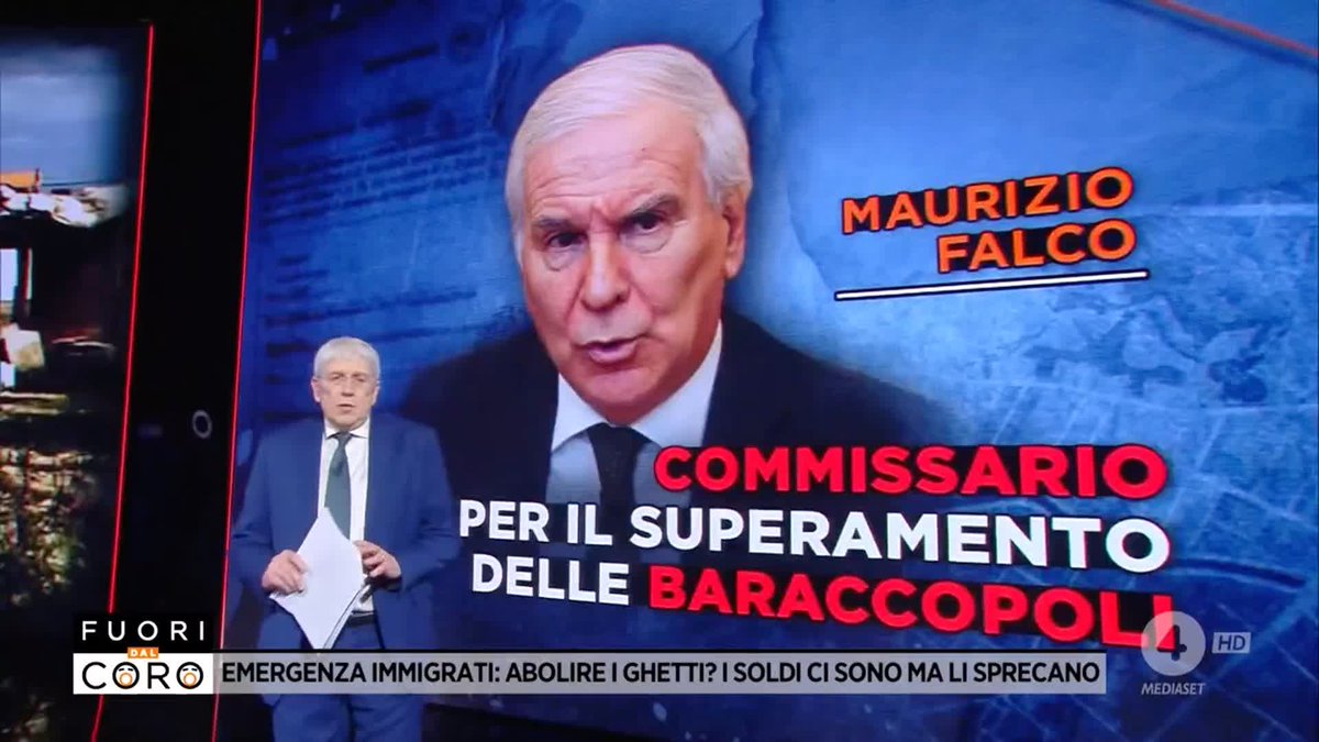 "Sono senza parole, caro prefetto Falco! Credo che le scuse alla nostra bravissima inviata, che stava facendo un servizio necessario e che le chiedeva informazioni, non bastino! Le sue parole sono inaccettabili e lei se ne deve andare!" Mario Giordano a #Fuoridalcoro