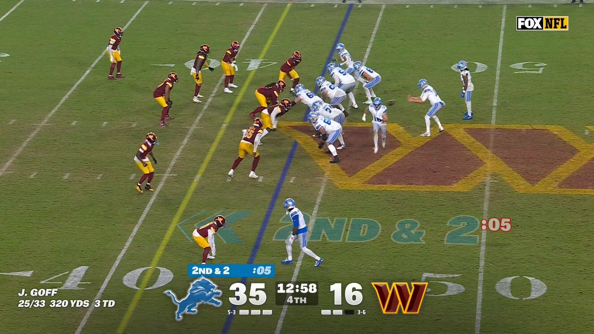 Jahmyr Gibbs 43-yard 🏠 call! DETvsWAS on FOX/FOX One