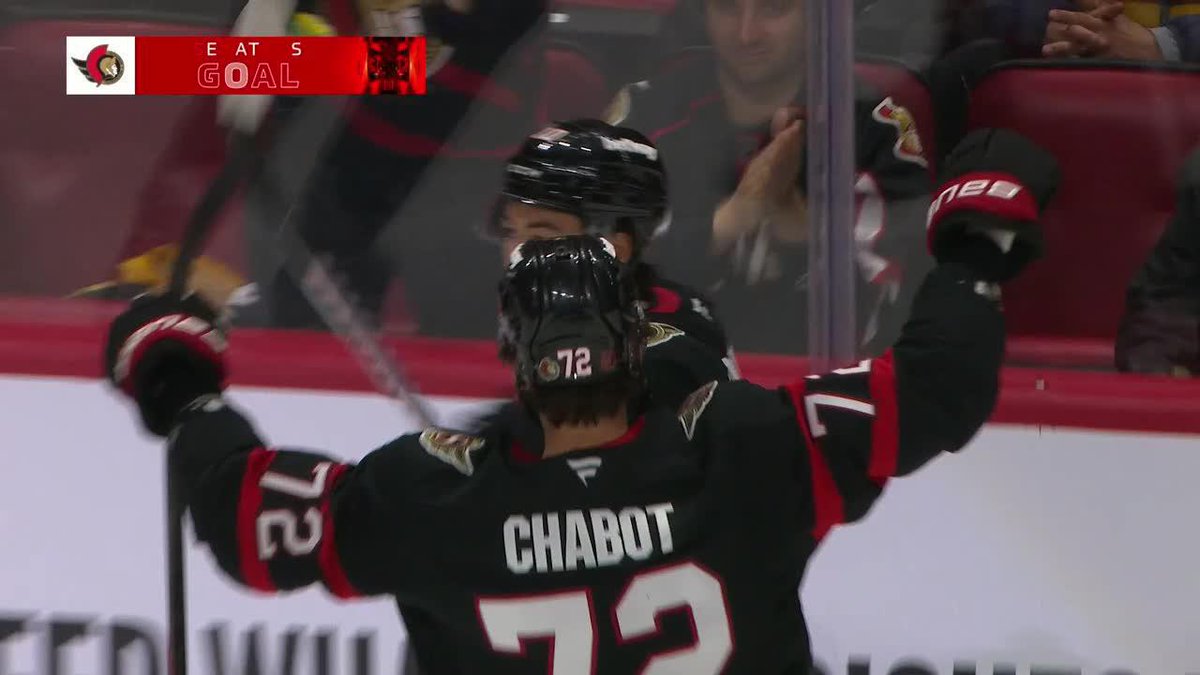 SPENCE hammers home his first goal as a Senator 😤🚨