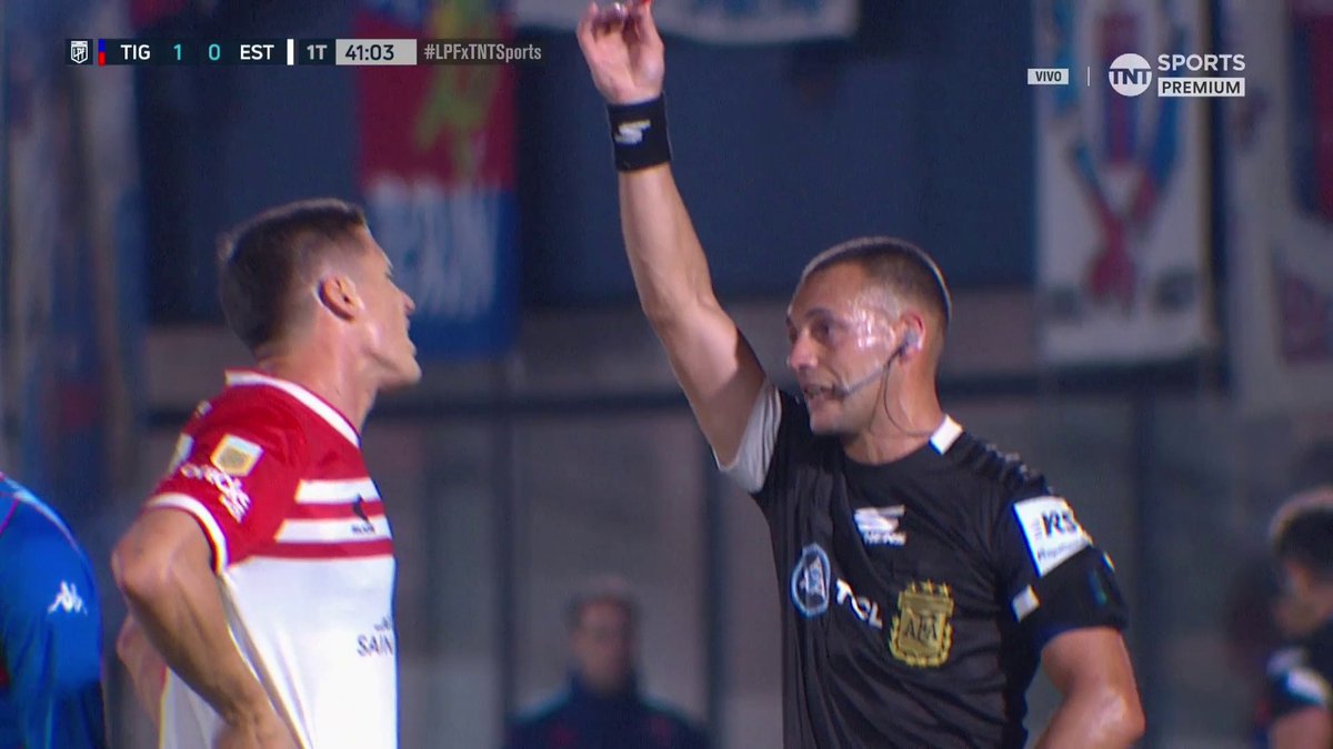 "Carrillo": Porque fue expulsado en el partido de Estudiantes contra Tigre