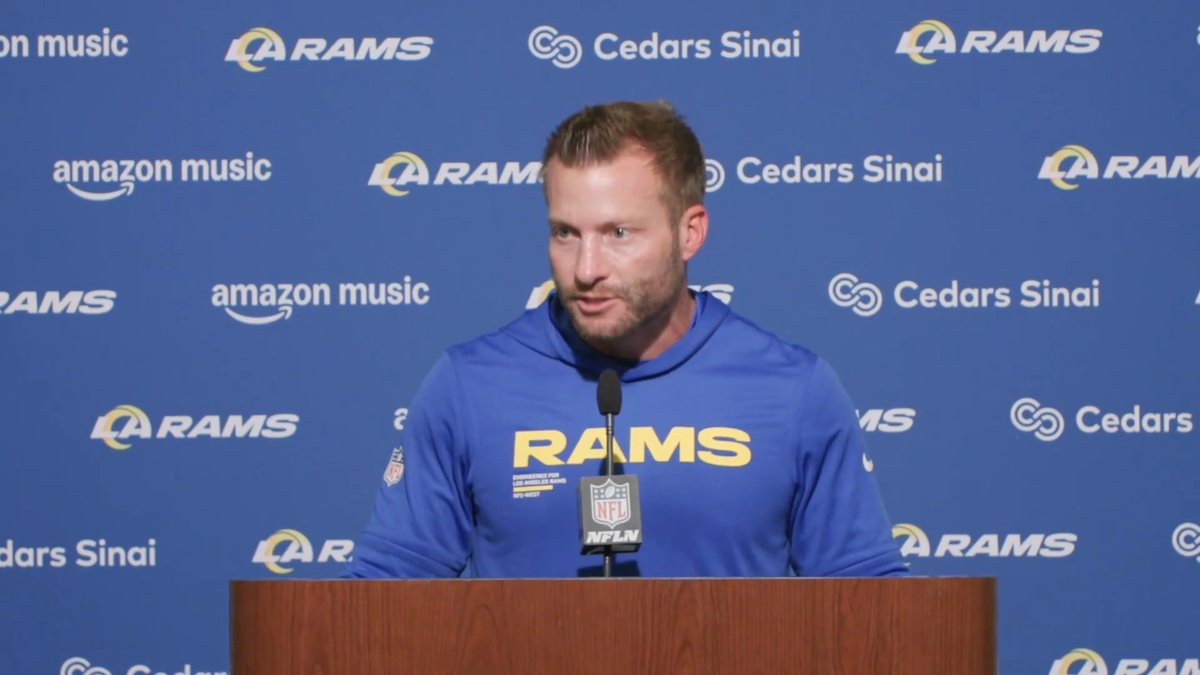 "One of the things that I think good teams do — they celebrate each others' successes." 🎥 Coach McVay on the team rooting for each other
