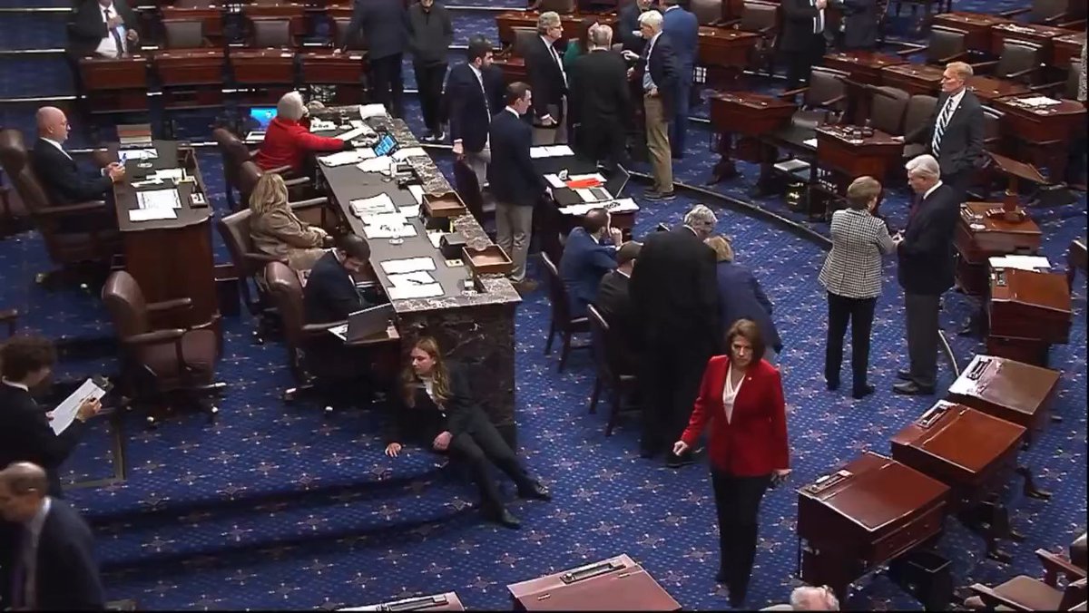 🚨 BREAKING: Eight Senate Democrats joined Republicans on the procedural vote to advance the continuing resolution, securing the 60 votes needed to break the filibuster and move forward on ending the government shutdown. Democrat who joined Republicans: Sen. John Fetterman (PA) Sen. Angus King (I-ME) Sen. Jacky Rosen (NV) Sen. Tim Kaine (VA) Sen. Dick Durbin (IL) Sen. Jeanne Shaheen (NH) Sen. Maggie Hassan (NH) Sen. Catherine Cortez Masto (NV)