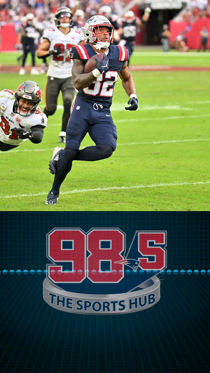 🗣️ 🏈 HIGHLIGHT: Patriots Rookie TreVeyon Henderson ices the win in Tampa Bay with a 69yd TD Run. Bob Socci and scottzolak 🏈 on the call #patriots #bucs #nfl