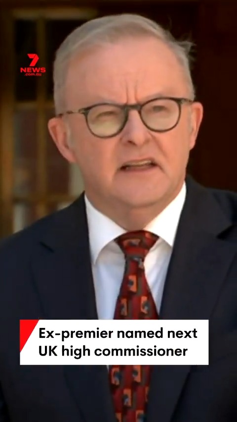 Former premier Jay Weatherill has been appointed as Australia’s new High Commissioner to the UK by the PM, a move expected to strengthen ties under the AUKUS partnership: "As premier, he was instrumental in establishing South Australia's leadership in the defence industry."