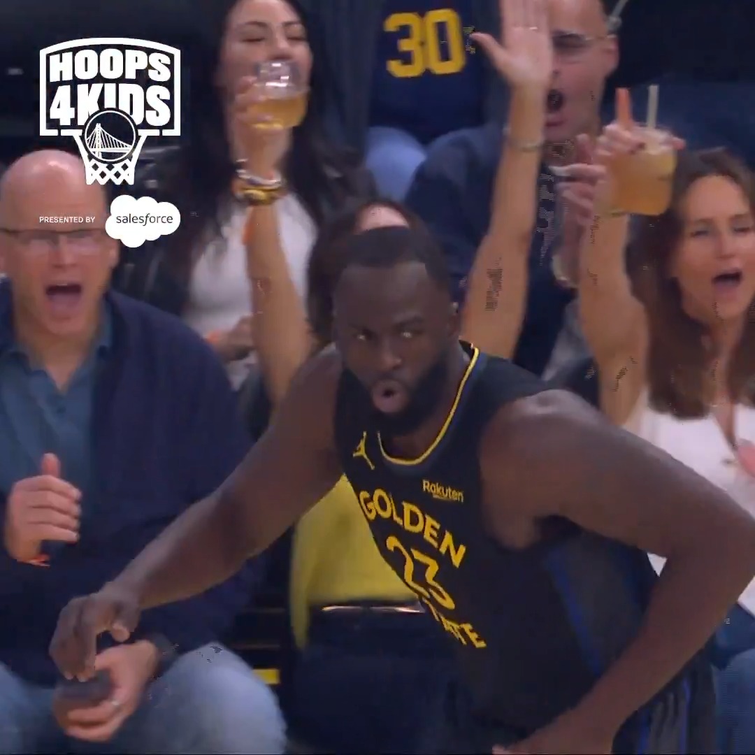 The Dubs hit 12 three-pointers tonight, resulting in $6,000 going towards organizations like BGCO courtesy of @Salesforce and Warriors In The Community. Learn more about Hoops4Kids: