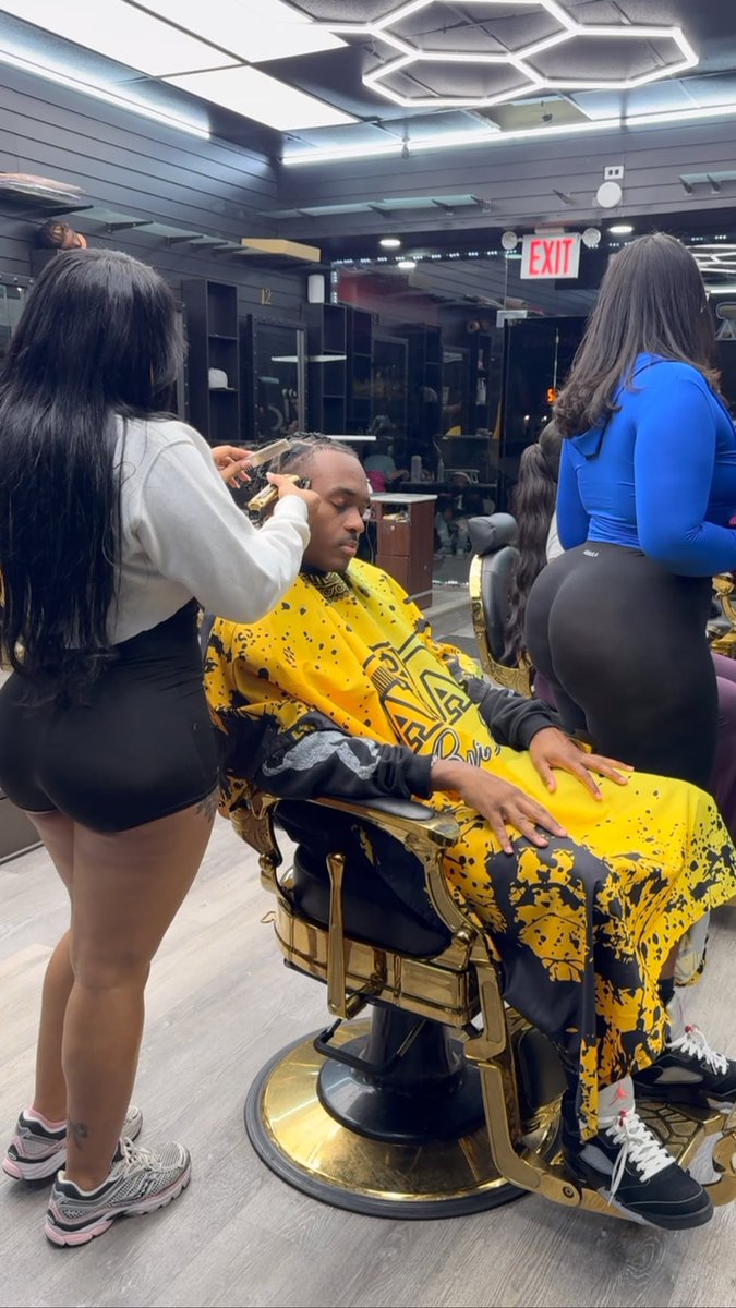 5th time getting a haircut that day