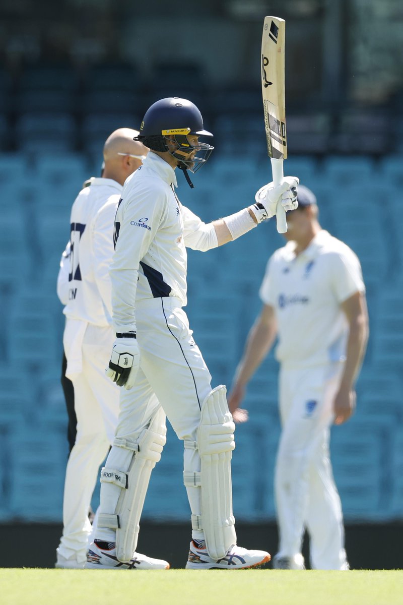 Second time round, its another 💯 for Peter Handscomb! After being dropped on 0, the Victorian veteran makes NSW pay big time!
