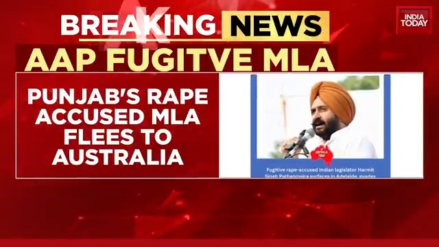 An AAP MLA accused of rape flees to Australia from Police Custody, LIVESTREAMS from abroad, mocks Indian law, &amp; AAP's Punjab Govt acts BLIND ~ This is the same party that lectures others on morality. AAP has turned Punjab into a criminal circus 🤡