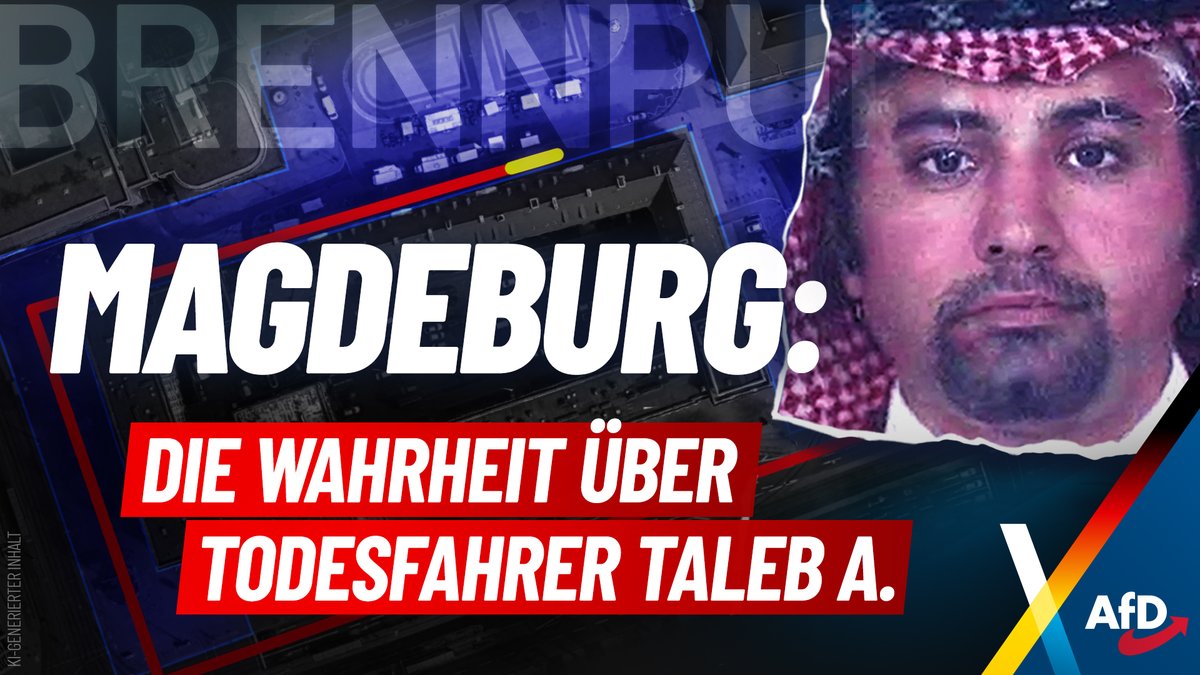 Heute beginnt der Prozess gegen Taleb A., der 2024 einen Anschlag auf den Weihnachtsmarkt in Magdeburg verübte und dabei 6 Menschen tötete sowie mehr als 300 verletzte. Wir zeigen das Behördenversagen auf, ohne das die Tat vermutlich nie passiert wäre.
