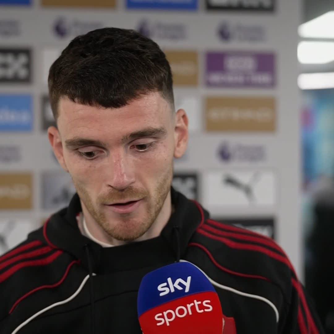 "I duck out the way, that should have stood" Andy Robertson believes Virgil van Dijk's disallowed header against Man City should have stood 🔴