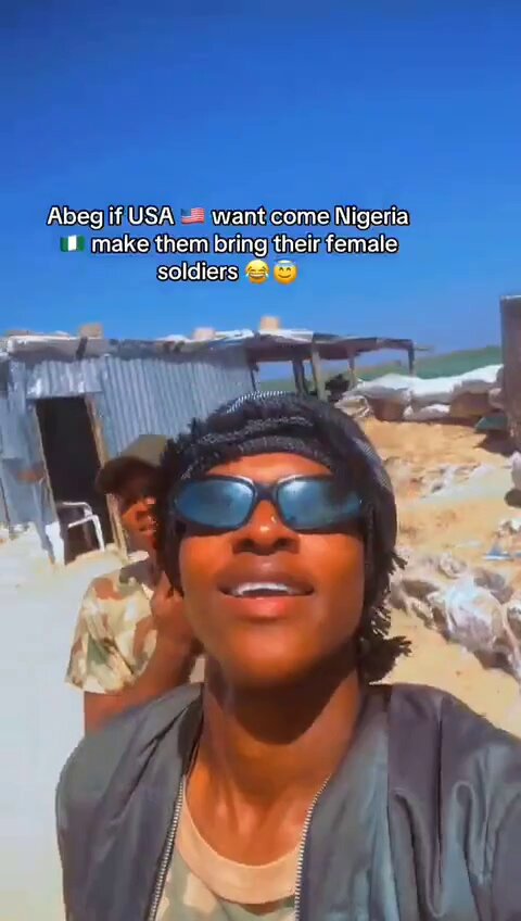 "US Army want to come and f!ght for Africa country that is using juju. You people eyes will soon clear."😳👀 — Nigerian soldiers inform US Army.