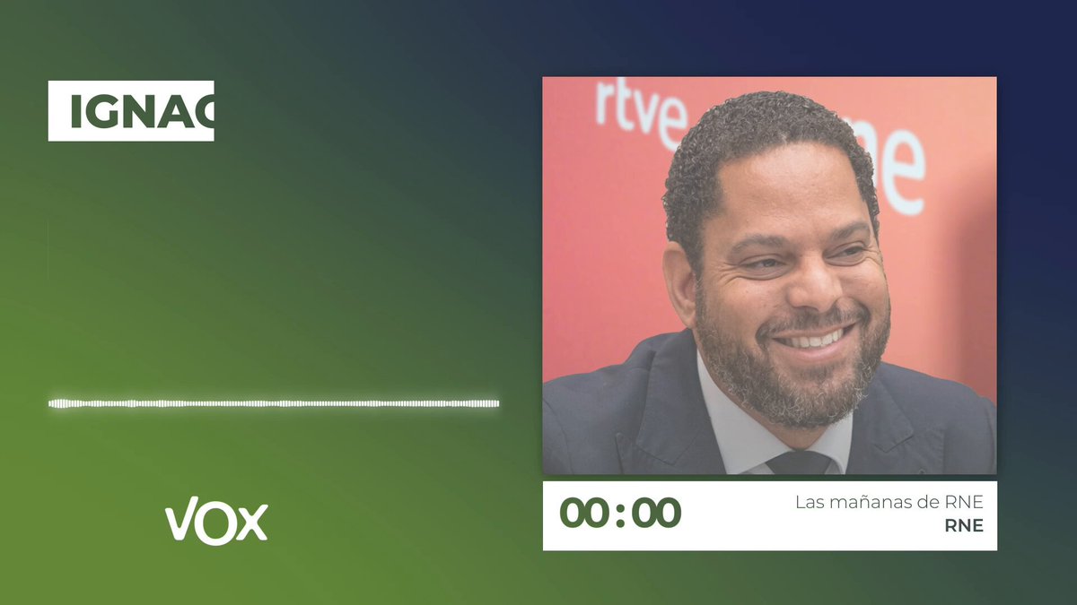 🎙 Ignacio Garriga en Radio Nacional ⬇ ➡ "Pedro Sánchez fue el que pudo utilizar toda la capacidad del Estado para rescatar a nuestros compatriotas de Valencia y no lo hizo". ➡ "VOX hará todo lo posible para que Pedro Sánchez pague en los tribunales por su omisión del socorro".