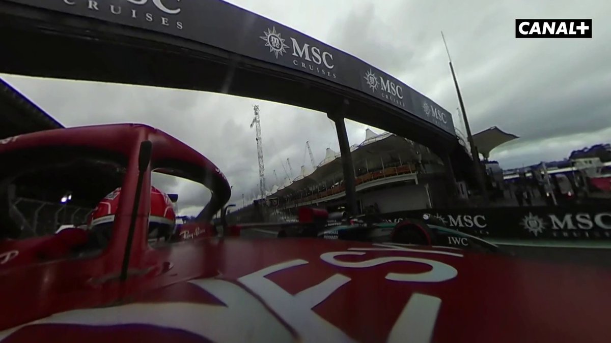 L'accrochage entre Piastri, Antonelli et Leclerc vu en caméra 360 😳 #BrazilGP #F1