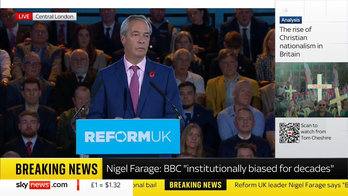 "What the BBC did was election interference." Nigel Farage speaks to Sky's Mhari Aurora about accusations of bias, and his phone call with Donald Trump where the president made his feelings known to him. Follow our live blog for more: 📺 Sky 501