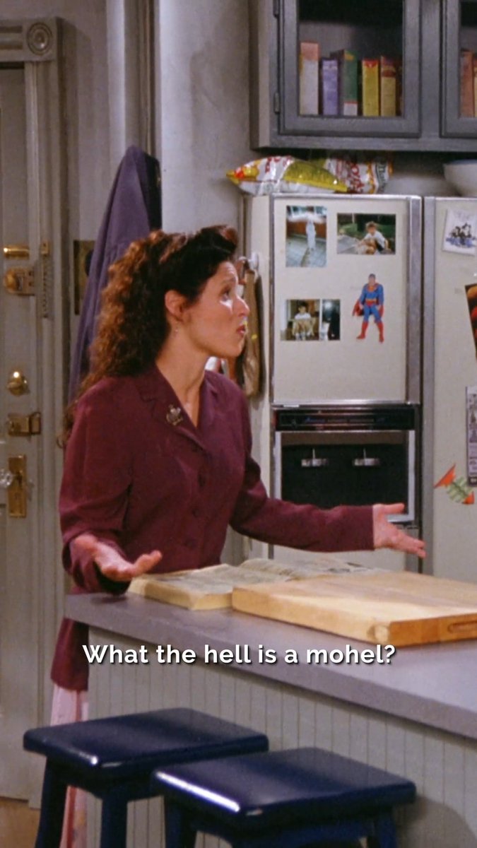 Cut it out! This conversation is totally inappropriate. Stream on Netflix or check your local listings. #Seinfeld