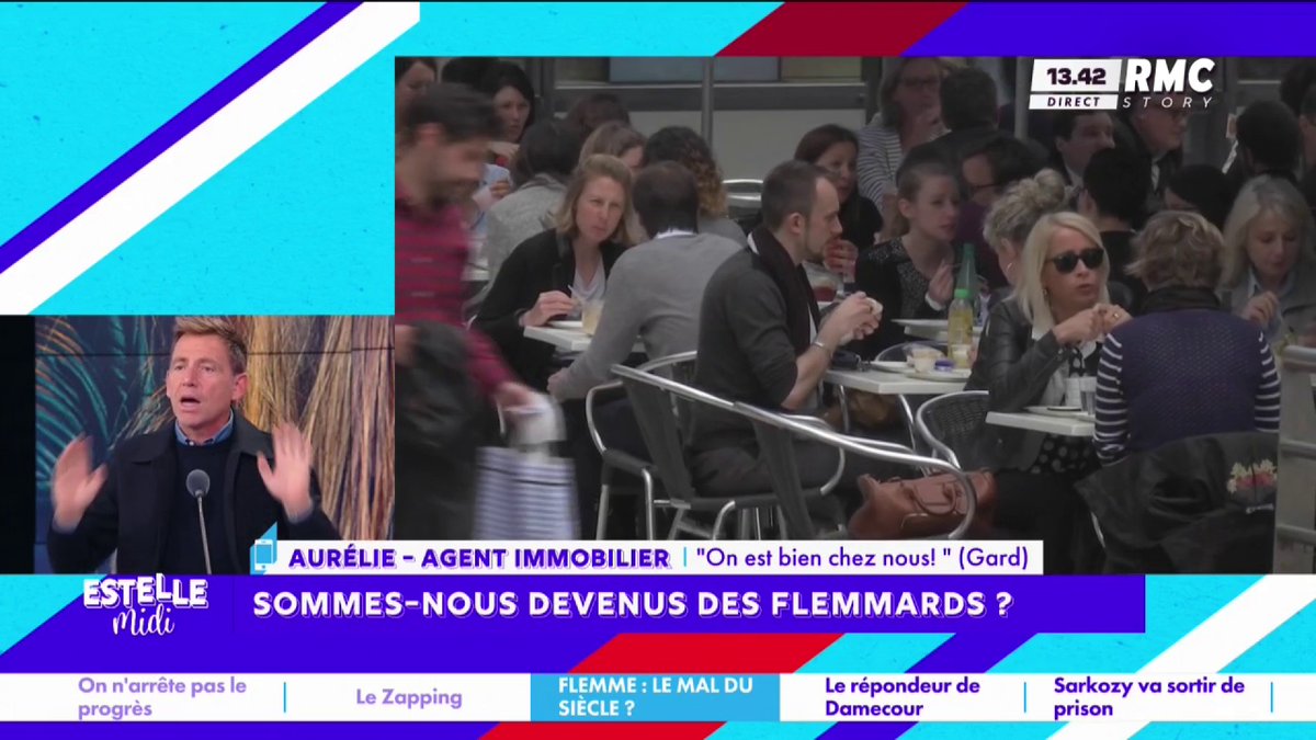 🥱 Sommes-nous devenus des flemmards ? 📞 Aurélie : "Je suis né à Saint-Étienne, je connaissais par cœur, je ne sortais pas plus de chez moi" 🎙️ Estelle Denis : "Là je comprends plus ! Saint-Étienne je comprends... Ce n'est pas la vie où l'on a envie de flâner" #EstelleMidi
