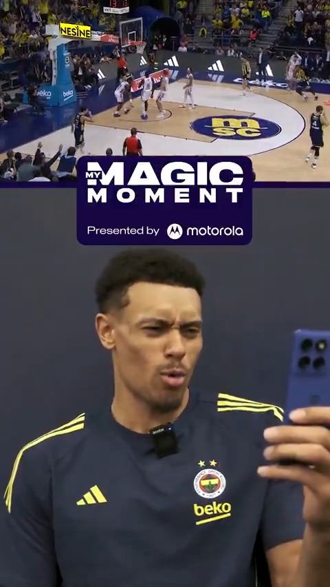 "I dunked on his head CRAZY" IV talks us through that dunk during the first game of the season! F.E.A.R 😤 motorola | #MyMagicMoment