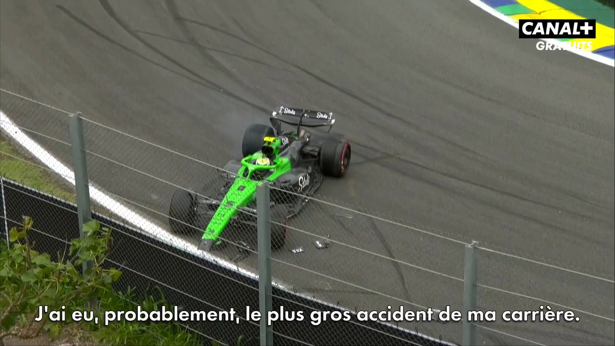 "C'est l'un des week-ends les plus difficiles de ma carrière" Bortoleto a vécu un cauchemar à domicile mais remercie les fans pour leur soutien ❤️🩹🇧🇷 #BrazilGP #F1