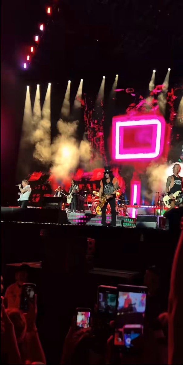 Guns N' Roses' 2025 "Because What You Want &amp; What You Get Are Two Completely Different Things Tour" concluded. Did you get to see them?