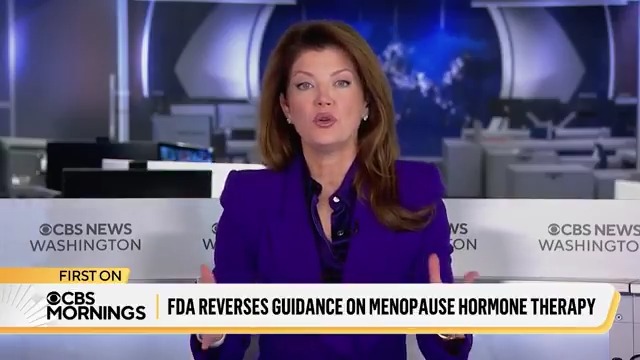 NEW: The Trump Administration is removing warnings on many menopause hormone therapies — "a move that could help tens of millions of women." Dr. Marty Makary says the therapies not only help relieve symptoms, but also can reduce the risk of cognitive decline, heart attack, and more.