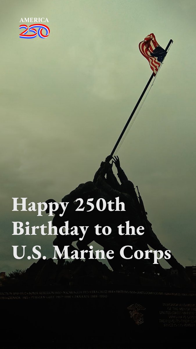 250 years of Semper Fi. Happy Birthday, U.S. Marines!