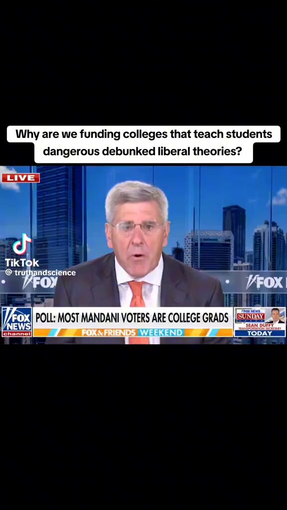 Most Mamdani voters are college grads, now you see why the CCP and Qatar invest so much in our higher education institutions?