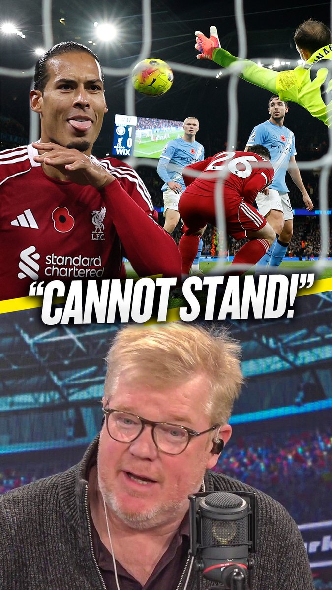 ⛔️ "It cannot be a goal!" 🤷♂️ "Why is Robertson standing there? To put the keeper off!" Adrian Durham insists it was a correct decision to rule out #LFC's goal vs #MCFC! ✅