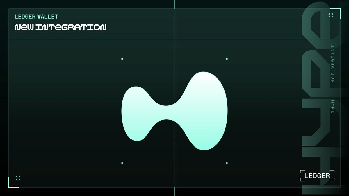 You can now secure your HYPE (Hyperliquid’s native token) and other HyperEVM ecosystem tokens directly in Ledger Wallet! With Ledger + Ledger Wallet, you can: → Send & receive HYPE → Swap securely in-app Hyperliquid is one of the fastest-growing L1 blockchains in crypto, with billions in weekly trading volume and over $5B in TVL - and HyperEVM, its Ethereum-compatible smart contract layer, is powering the next wave of on-chain DeFi innovation. Now you can access it all securely and seamlessly with Ledger Wallet. 🔒