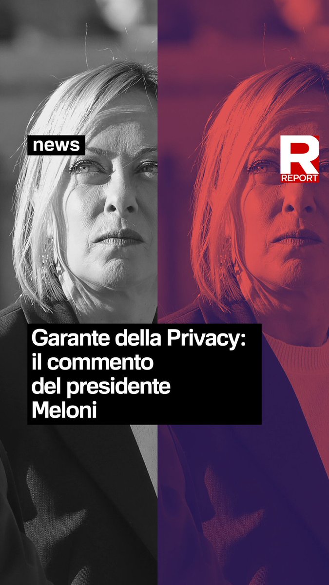 La premier Giorgia Meloni a Fiumicino in partenza per un evento elettorale a Bari ha commentato le reazioni all'inchiesta di Report dedicata al Garante della Privacy. Rivedi l'inchiesta "Garante di chi?" 👇