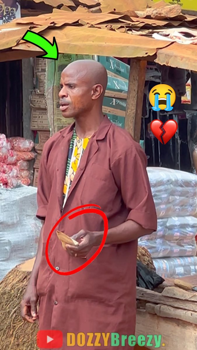 The first thing he did was look at the sky because he knew it was God blessing him