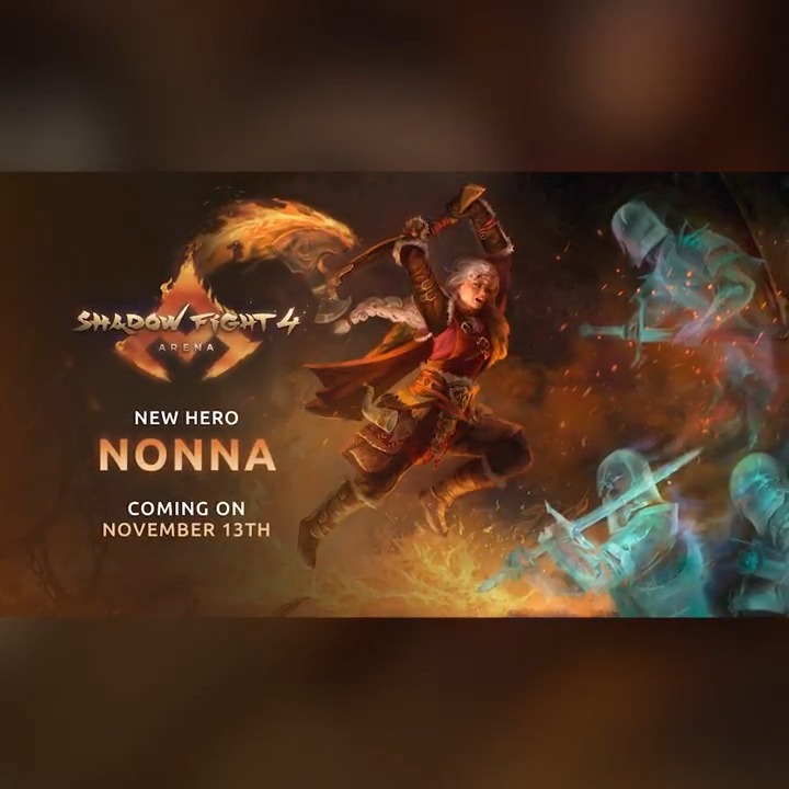 When Nonna speaks the flame tongues, everyone else shall stay silent. A new legendary hero is coming to the Arena on November 13th 🔥