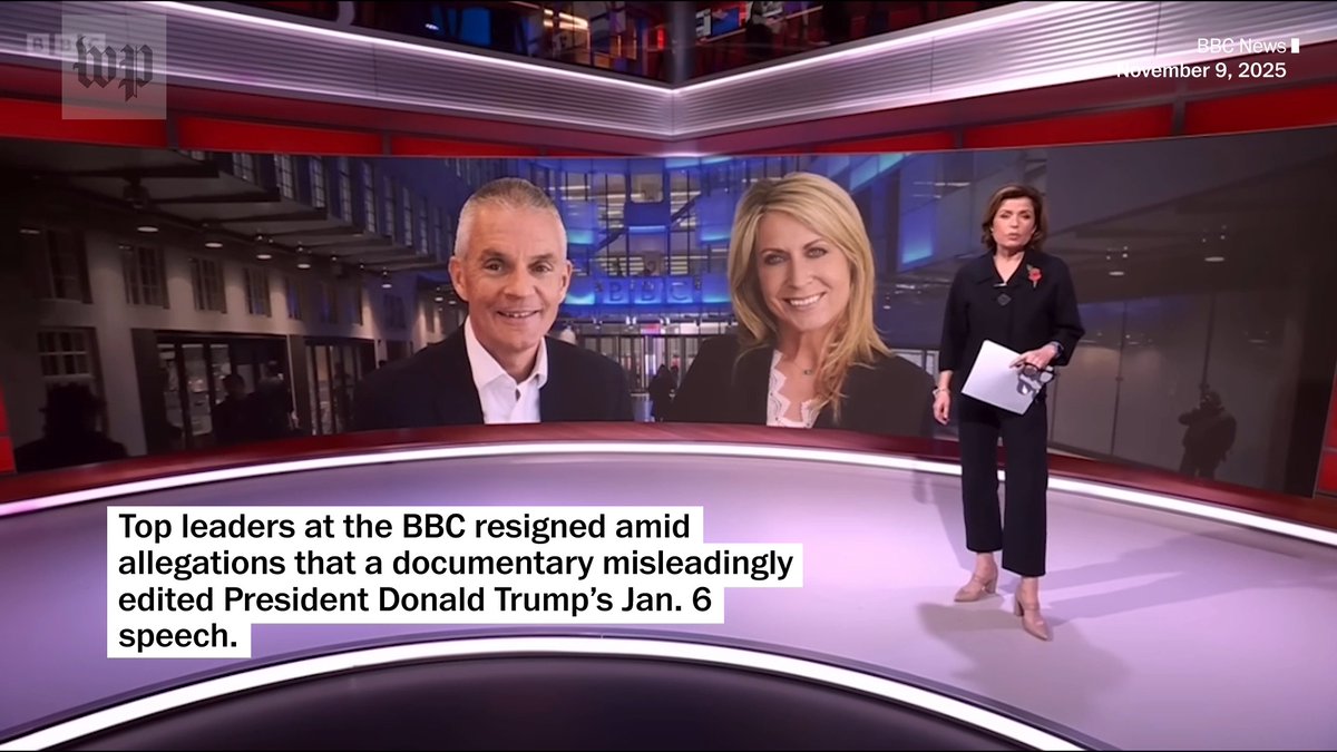 The BBC faces legal threats from President Trump after a documentary allegedly misrepresented his Jan. 6, 2021, speech, leading to two top network officials' resignation. Watch how the BBC clip and original clip compare:
