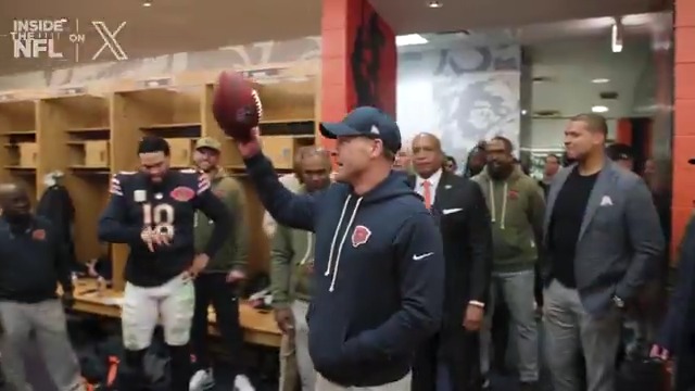 "ICE IN HIS VEINS." Caleb Williams showing off the clutch factor. Inside the NFL Week 10 Mic'd Up on X