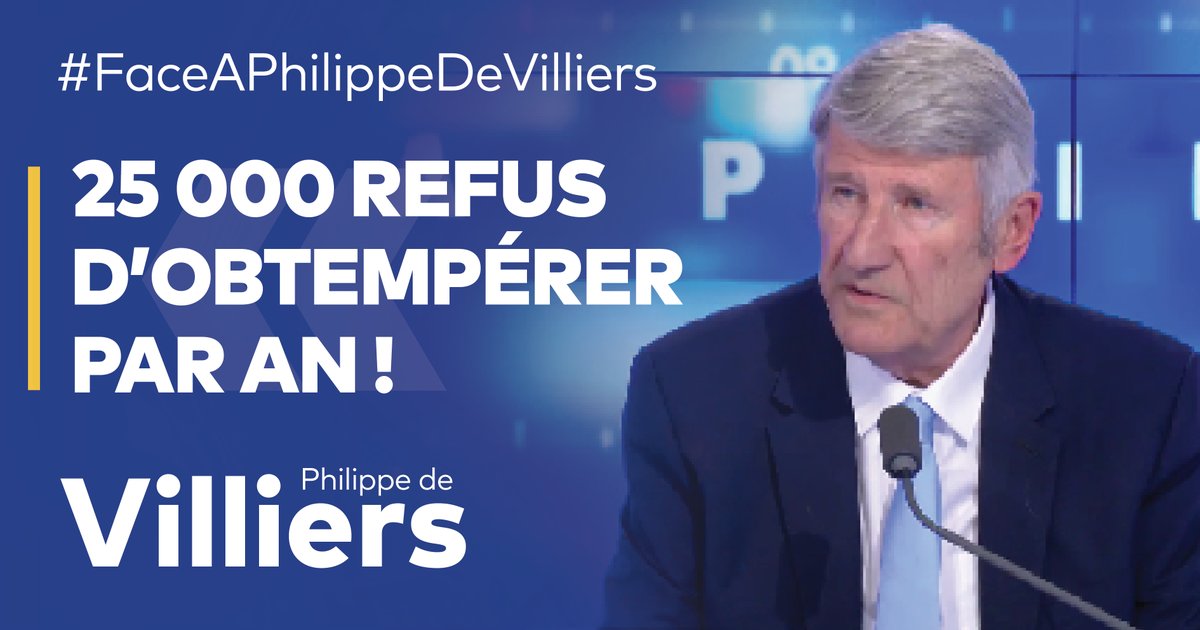 🎙 25 000 refus d’obtempérer par an. Or, 84 % des délinquants condamnés sortent de prison dans l’année. Il y a un traumatisme autour du refus d’obtempérer. Pourquoi ? Parce que si les policiers qui suivaient l’individu qui a tué #Mathis avaient tiré, comme dans le cas de #Nahel, ils seraient aujourd’hui en prison. 🔗 Emission complète : #FaceAPhilippeDeVilliers #FADV #CNews