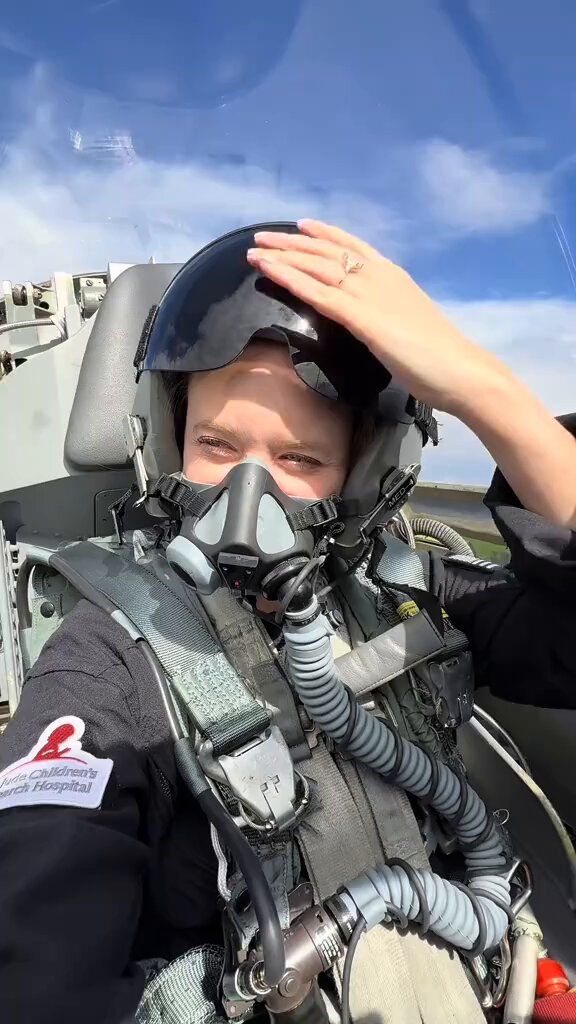 Flying in fighter jets was such an important part of our astronaut training and we were thrilled to fly in them again for the 4 year anniversary of our space mission! Thanks for the ride Jared Isaacman