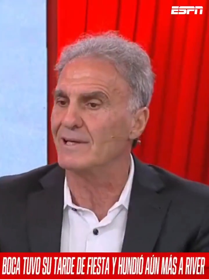 "Ruggeri": Por sus comentarios sobre River tras la derrota en el #Superclasico