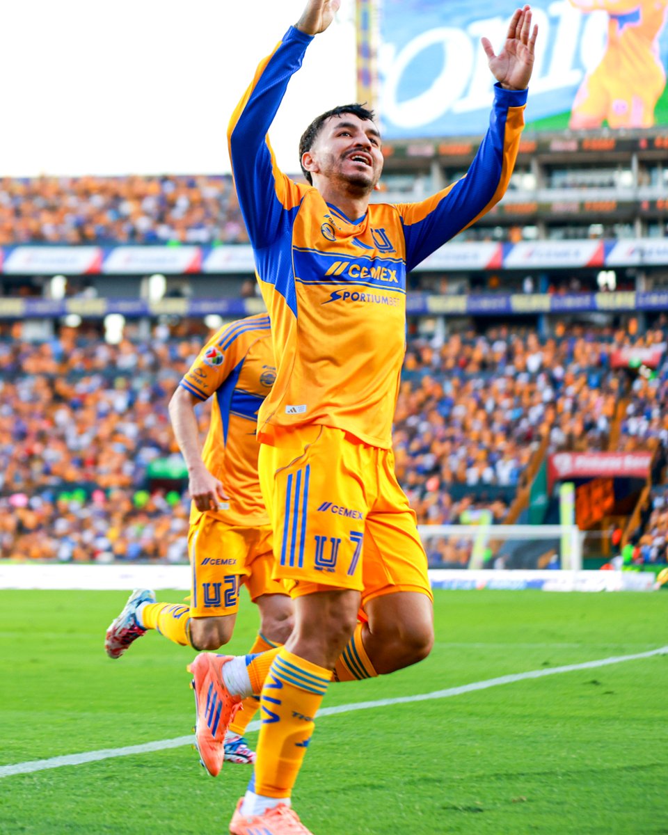 💛🥹 Angel Correa con su octavo gol del Torneo y festejo especial.