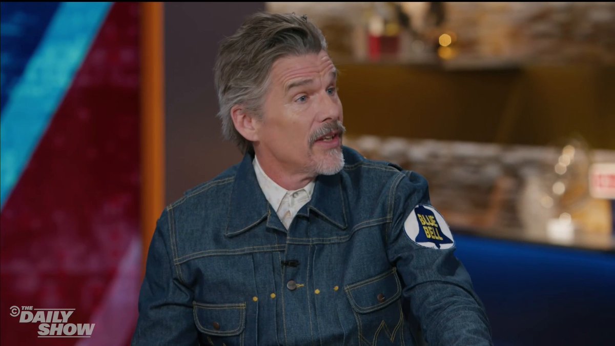 Ethan Hawke on how his “Blue Moon” character, Lorenz Hart, grapples with American art that creates nostalgia “for a world that never existed”