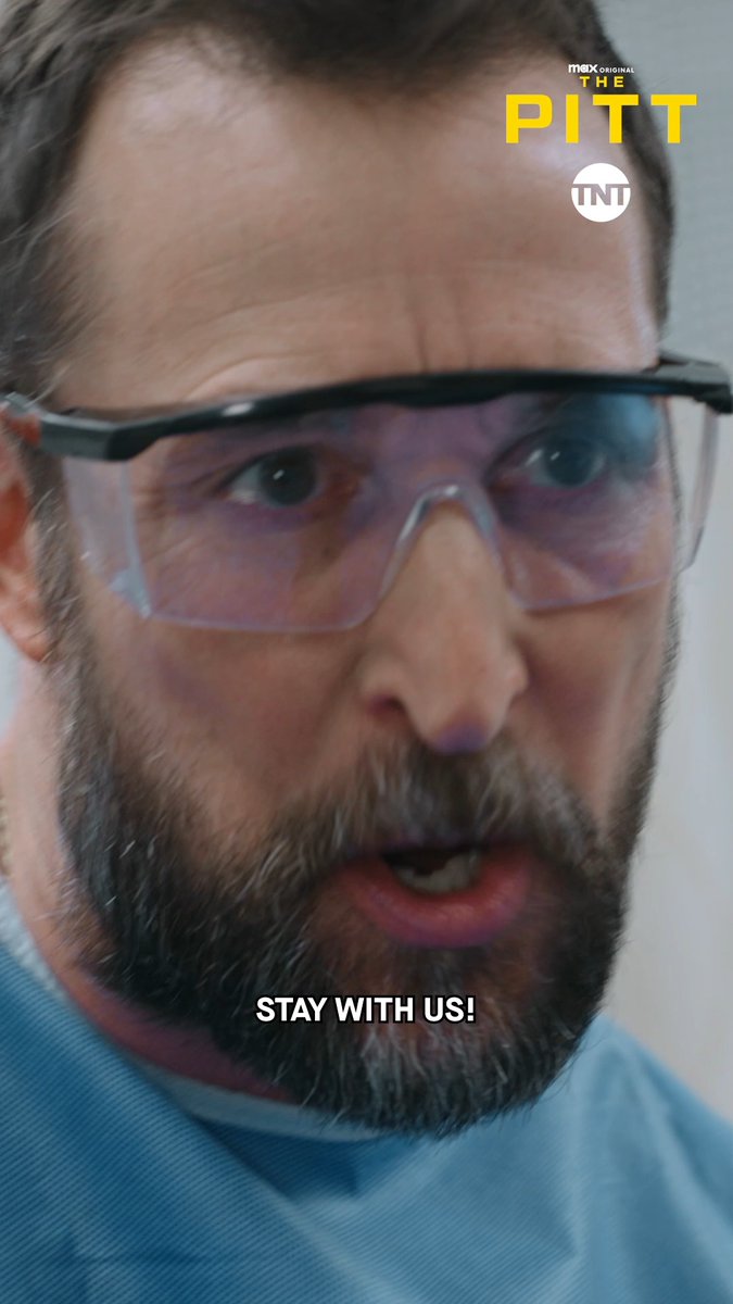 "Stay with us" because #ThePitt is coming to TNT on December 1st! #NoahWyle