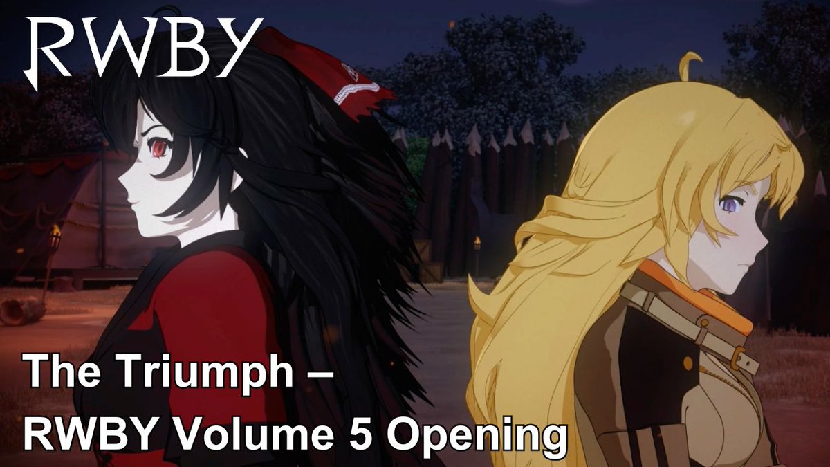 The Volume 5 opening reminds us: even divided, Team RWBY’s hearts still beat as one ❤️🤍🖤💛 No matter how far apart they are, their strength never fades ✨